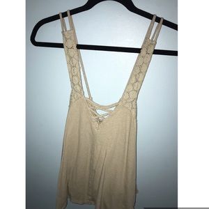 Crisscross tank top